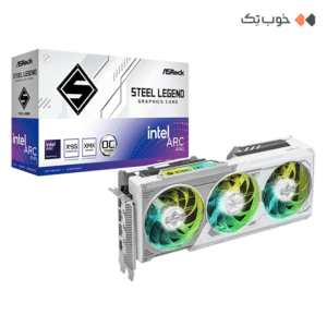 کارت گرافیک ASROCK INTEL ARC B580 Steel Legend 12GB OC