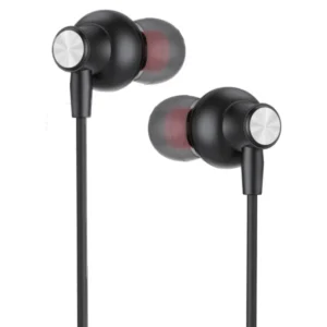 هندزفری سیمی وریتی V‑E96 با صدای با کیفیت، طراحی ارگونومیک و کابل مقاوم؛ مناسب موسیقی، تماس و استفاده روزمره با جک ۳.۵ mm.