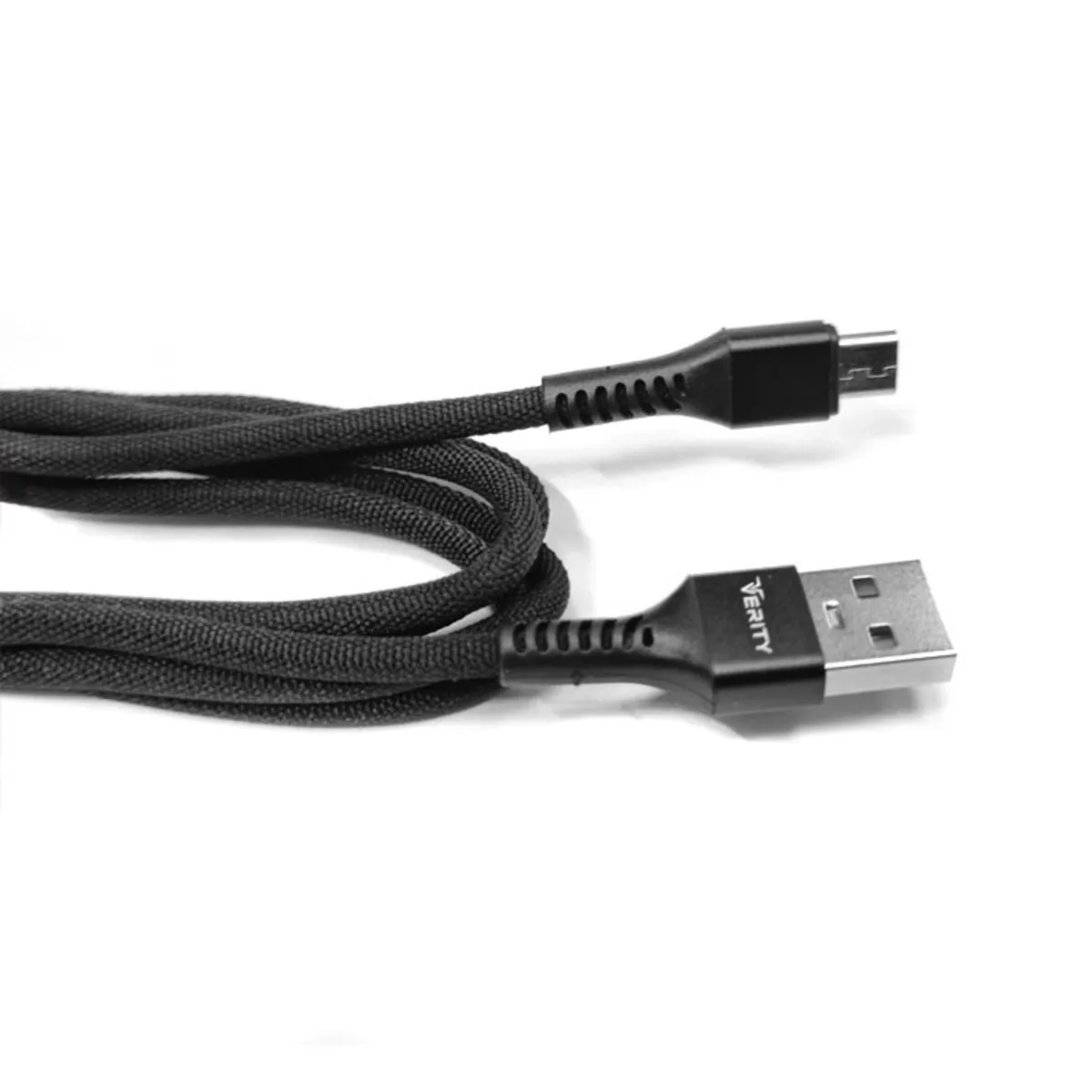 کابل شارژ وریتی CB3137A؛ شارژ سریع و انتقال داده مطمئن برای گوشی و تبلت‌های اندرویدی، با دوام بالا و مناسب استفاده روزمره.