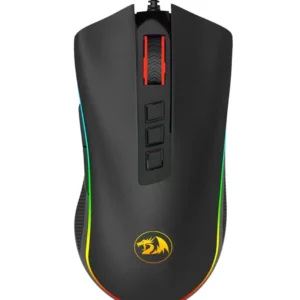 ماوس گیمینگ ردراگون COBRA M711 با سنسور دقیق، نورپردازی RGB و طراحی ارگونومیک، انتخابی مناسب برای گیمینگ رقابتی و استفاده طولانی‌مدت.