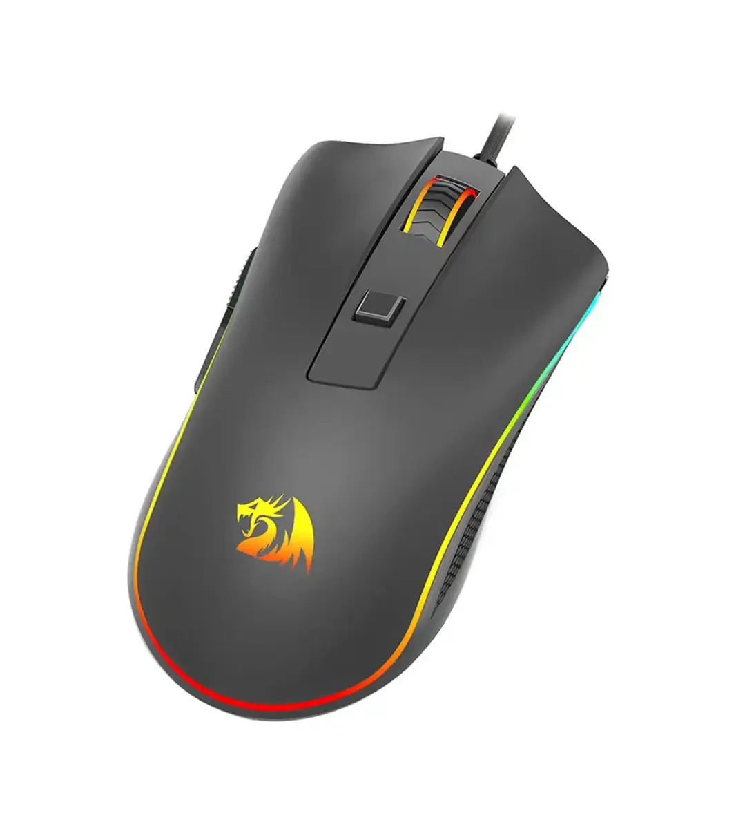 ماوس گیمینگ ردراگون CYPHER M611 RGB با نورپردازی RGB و دقت بالا، گزینه‌ای ایده‌آل برای بازی‌های کامپیوتری و تجربه حرفه‌ای گیمینگ.