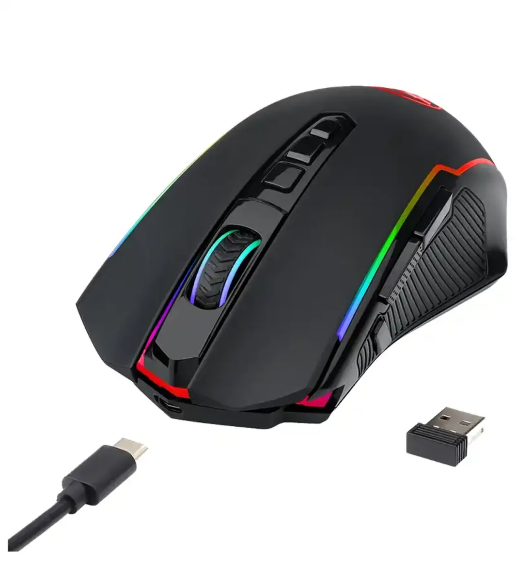 ماوس بی‌سیم ردراگون RANGER LITE M910-KS با طراحی ارگونومیک، دقت بالا و اتصال پایدار، تجربه‌ای حرفه‌ای و راحت برای گیمینگ ارائه می‌دهد.