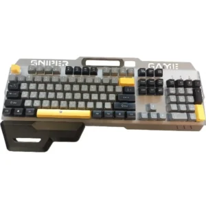 کیبورد گیمینگ بایبل GK-760 با طراحی مقاوم، کلیدهای سریع، نورپردازی جذاب و عملکرد پایدار، انتخابی مناسب برای بازیهای رقابتی و استفاده حرفهای است.