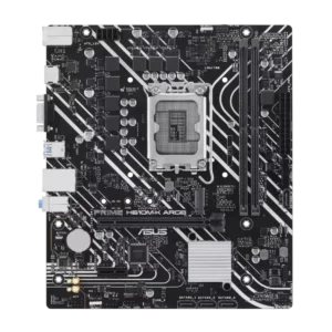 مادربرد ایسوس PRIME H610M-K ARGB با طراحی اقتصادی، نورپردازی ARGB و پشتیبانی از پردازنده‌های اینتل، انتخابی مناسب برای سیستم‌های روزمره و اداری.