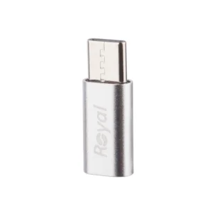 تبدیل USB‑C به microUSB رویال — راه‌حل ساده و مطمئن برای اتصال دستگاه‌های microUSB به پورت مدرن USB‑C، سازگار، جمع‌وجور و قابل اعتماد.