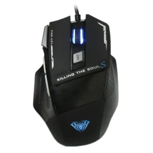 ماوس با سیم گیمینگ آئولا S12 با حسگر دقیق، طراحی ارگونومیک و نورپردازی RGB، کنترل سریع و تجربه بازی حرفهای با دقت و راحتی بالا را فراهم میکند.