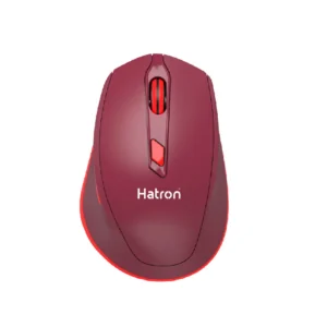 ماوس بی‌سیم هترون HMW122SL با طراحی ارگونومیک، اتصال پایدار، دقت مناسب و مصرف انرژی بهینه، انتخابی کاربردی برای استفاده روزمره و اداری است.