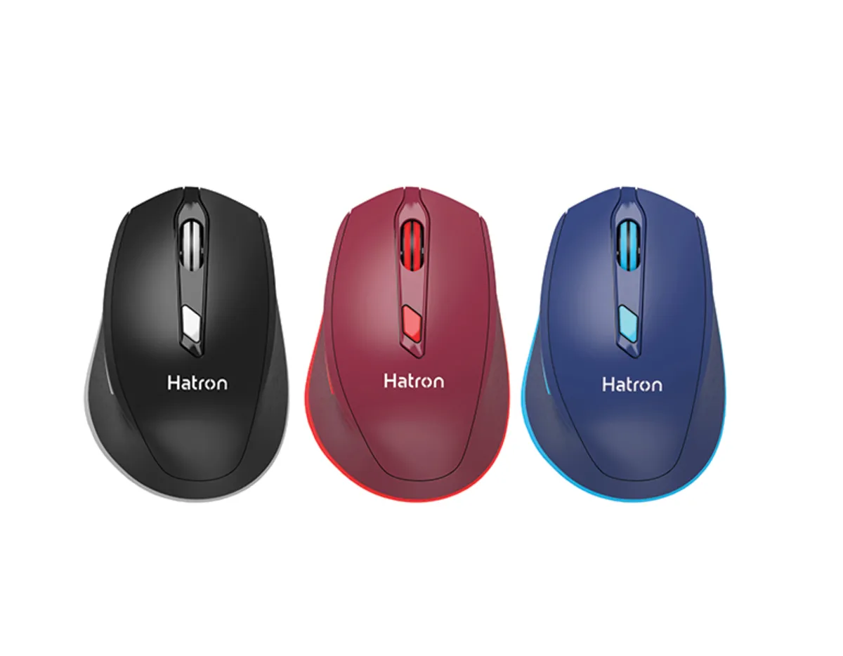 ماوس بی سیم هترون HATRON HMW122SL 5 ادیت