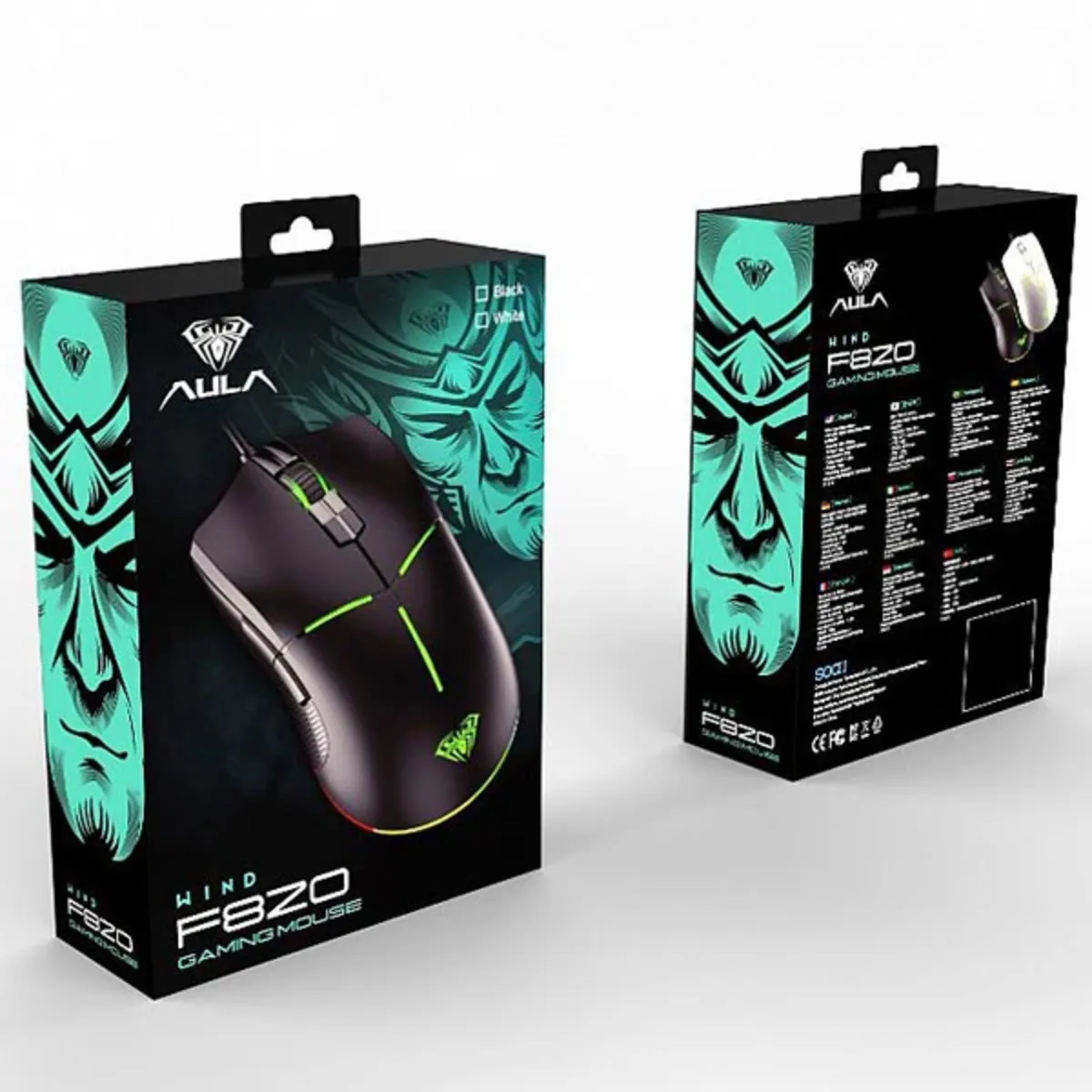 ماوس گیمینگ با سیم AULA مدل F820 11