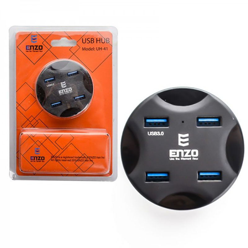 هاب-4-پورت-USB3.0-انزو-ENZO-UH-41-2