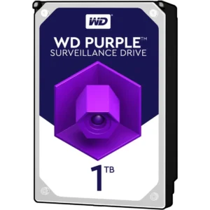 هارد دیسک اینترنال وسترن PURPLE WD10PURZ با ظرفیت 1 ترابایت و عملکرد پایدار، گزینه‌ای مناسب برای ذخیره‌سازی داده‌ها و سیستم‌های امنیتی.
