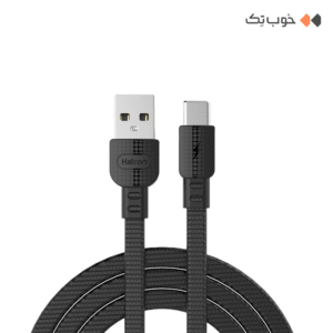 کابل شارژ و انتقال دیتا Type-C هترون مدل HC145UC