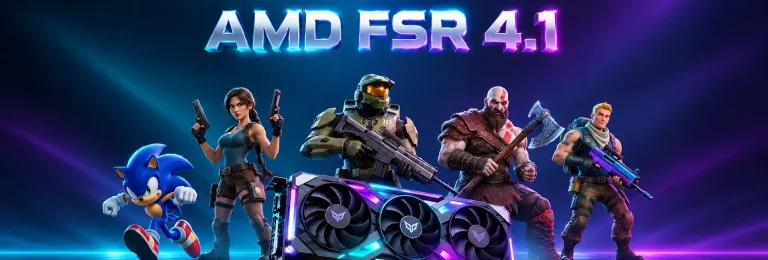 AMD FSR 4.1 چیست؟ بررسی فناوری هوش مصنوعی، افزایش FPS و کیفیت تصویر در بازی‌ها
